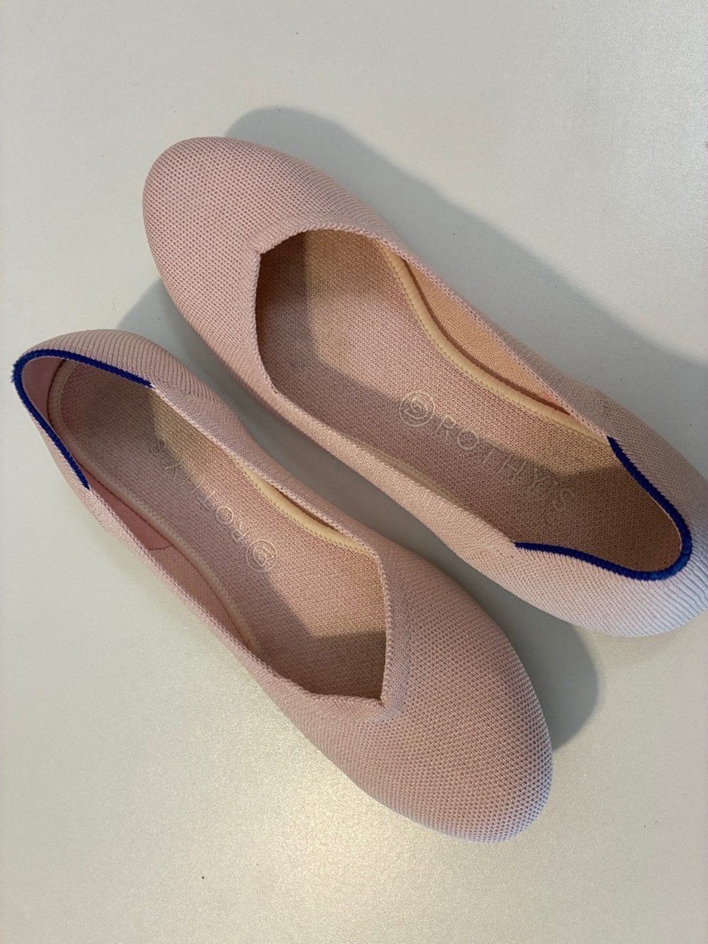 Rothy’s Pink Blush Flats 10.5